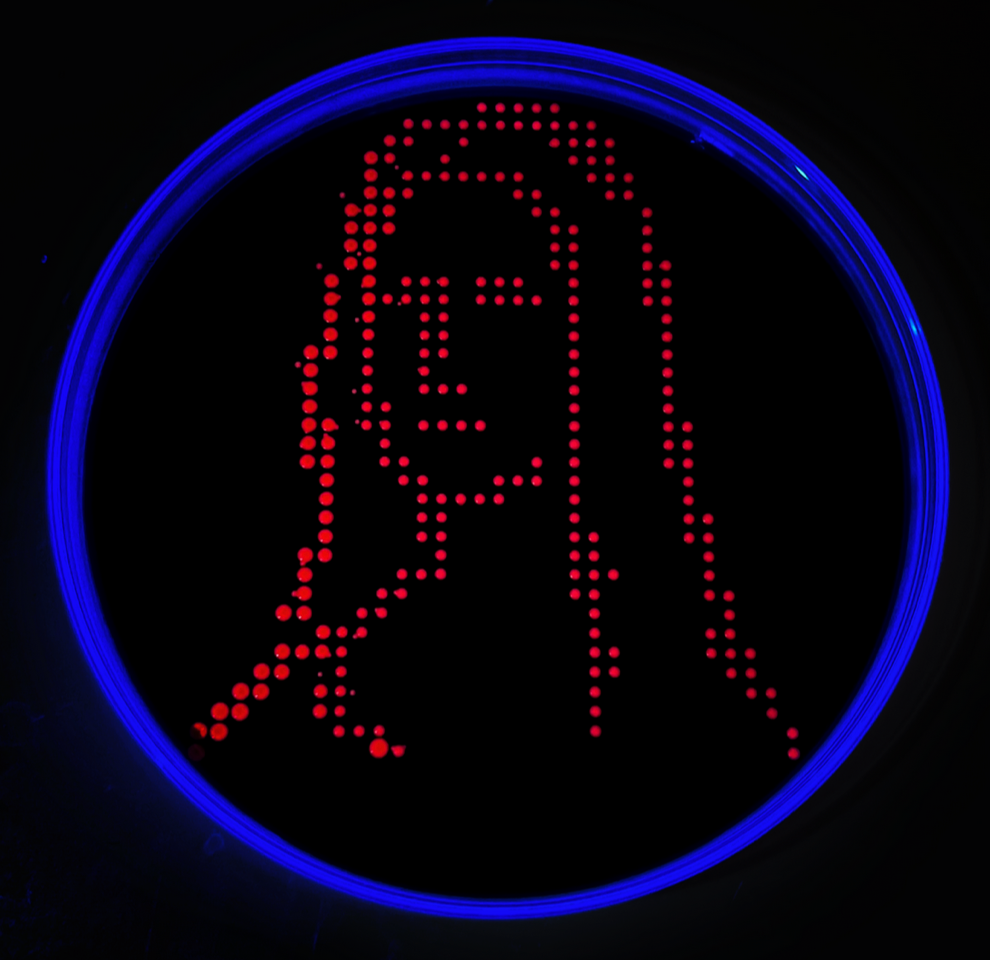 Mona E.coLisas bio‑art