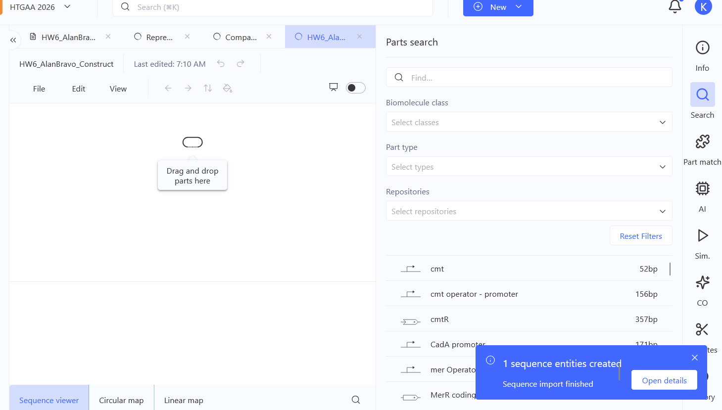 Accessibility text