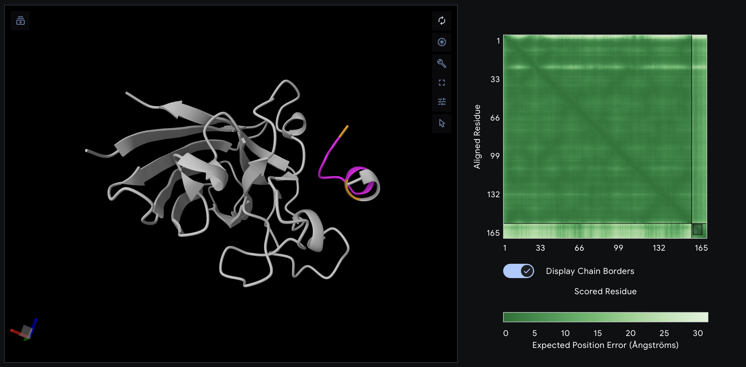 PepMLM-2 bound to A4V SOD1