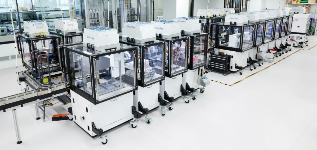 Ginkgo Nebula cloud lab automation system where the cell-free experiments are run