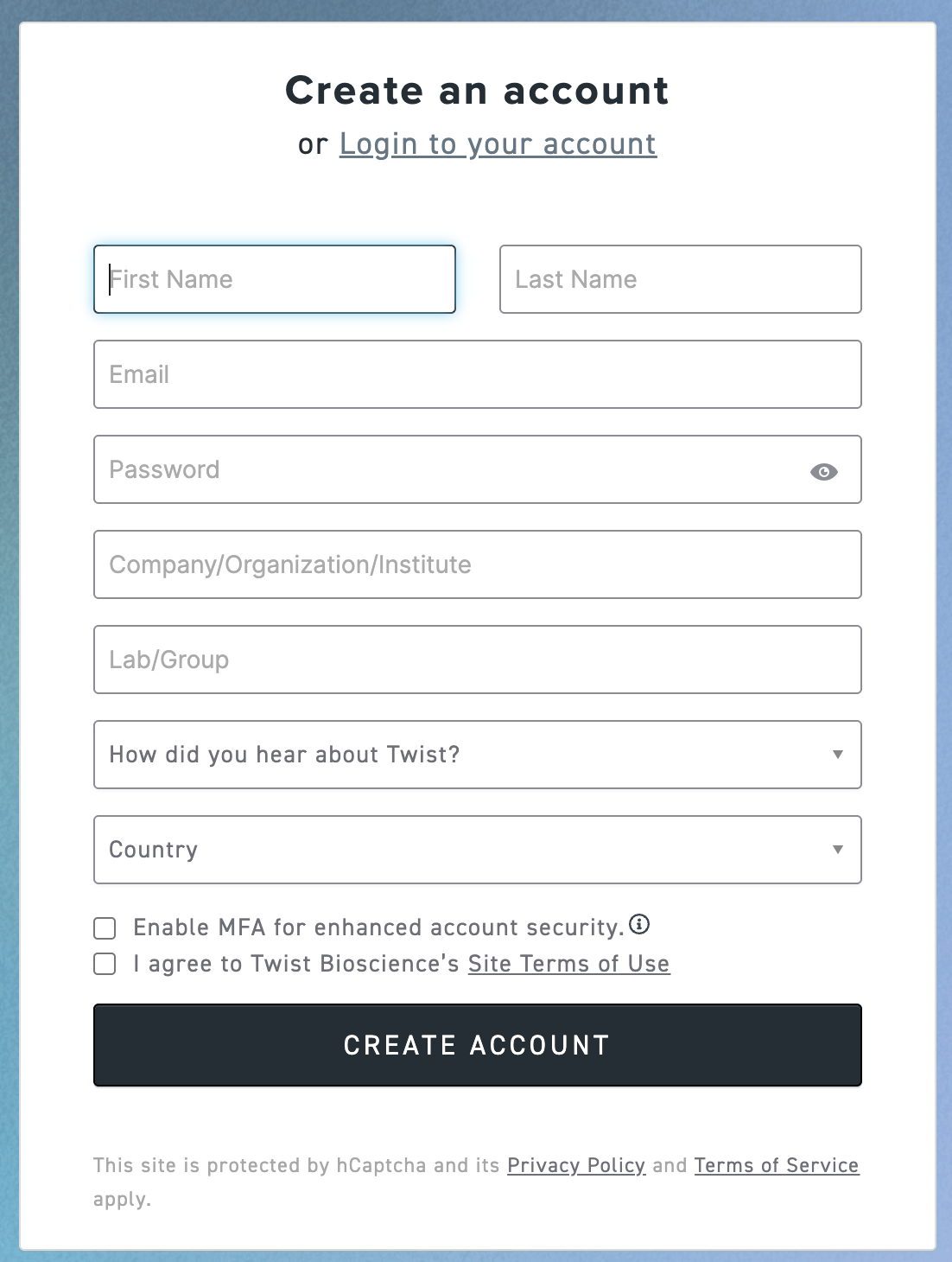 click through for Twist signup