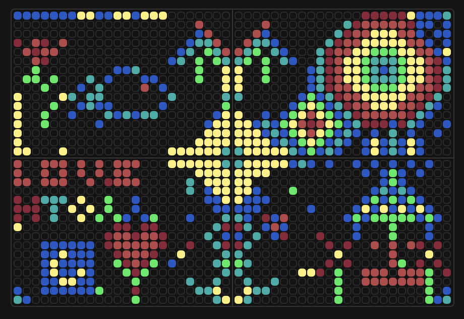 Full canvas — early view