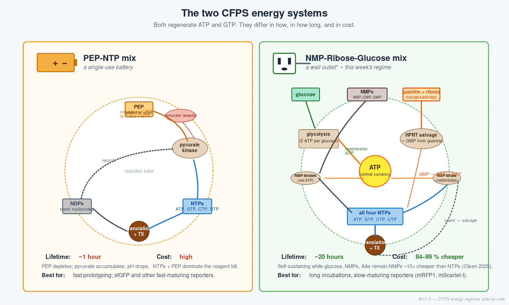 CFPS energy regimes comparison