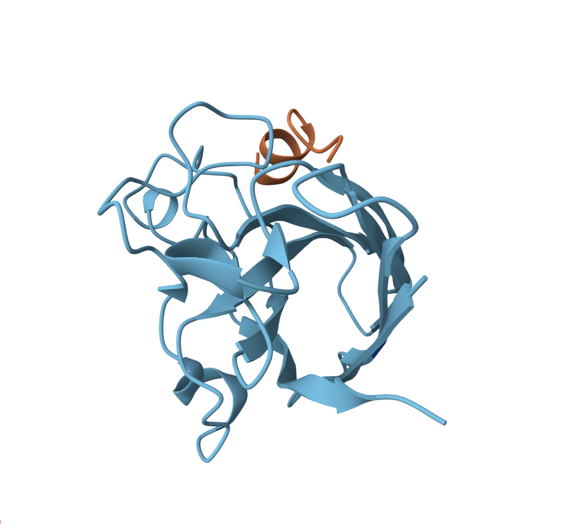 WRYGAAAAEHKE forming helix with weak SOD1 engagement