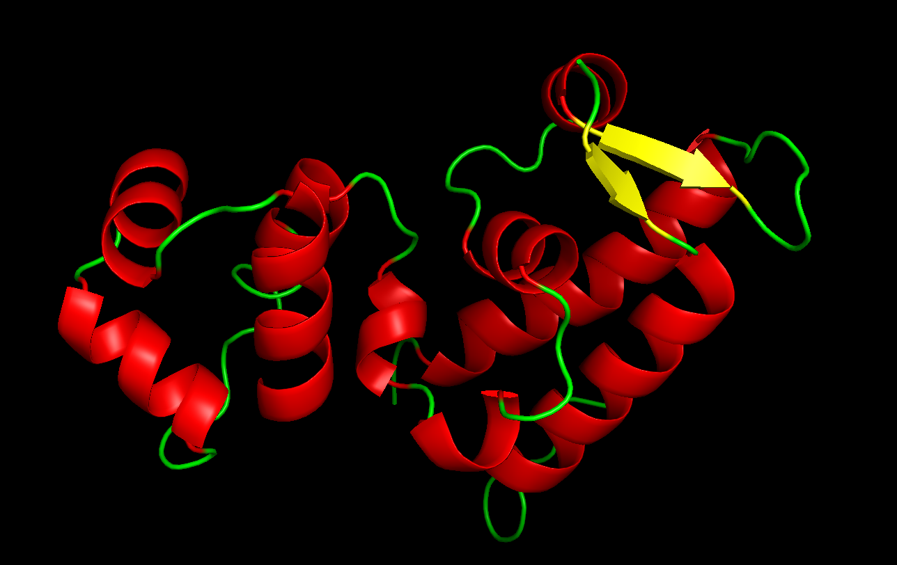 color coded protein