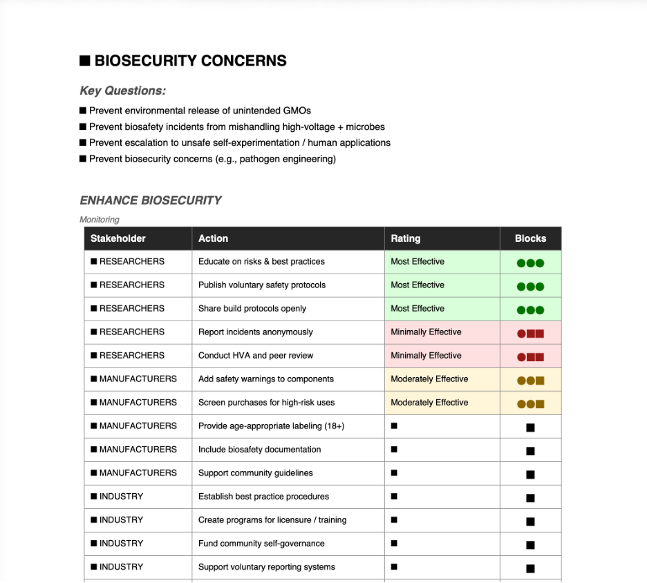 BioVolt Governance Assessment PDF Report