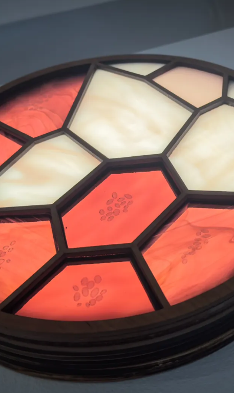 biostained glass