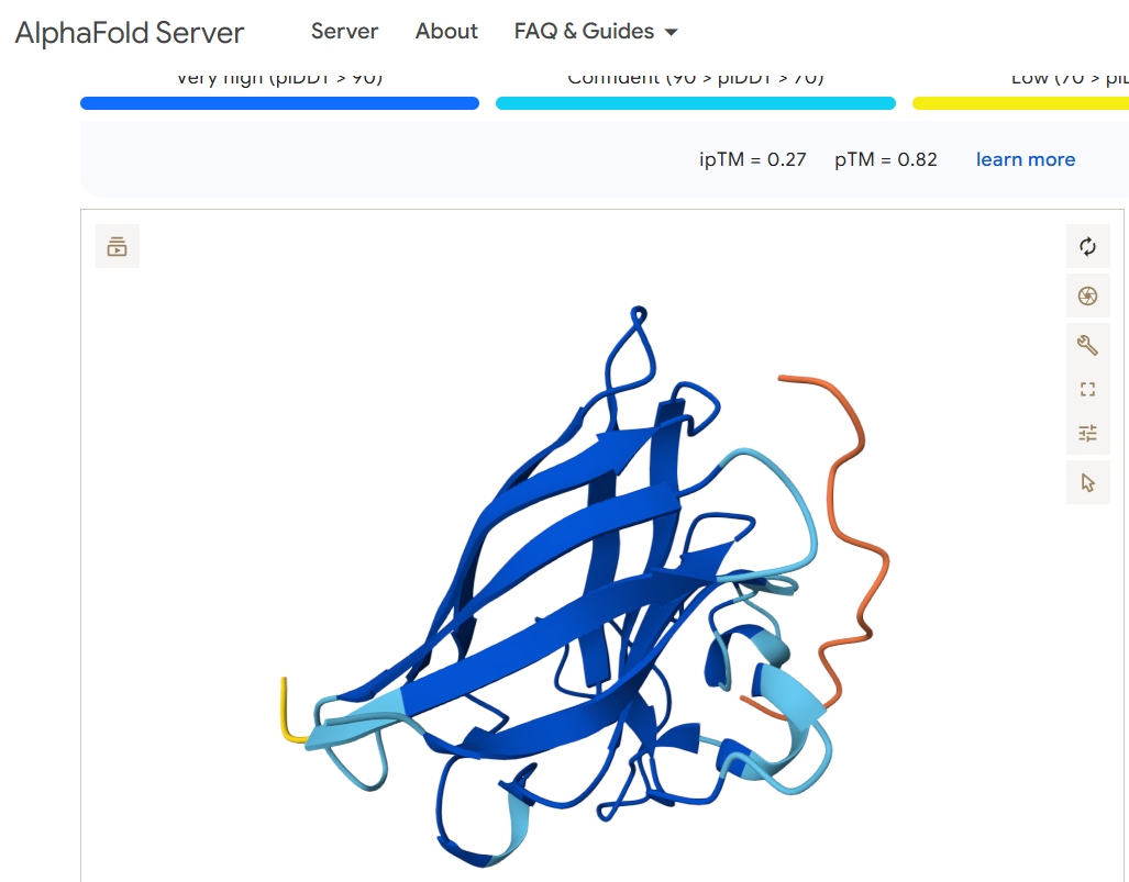 Alphafold query form. Specifying the A4V mutation of SOD1 and the binder WRYPVAAAEWGE.