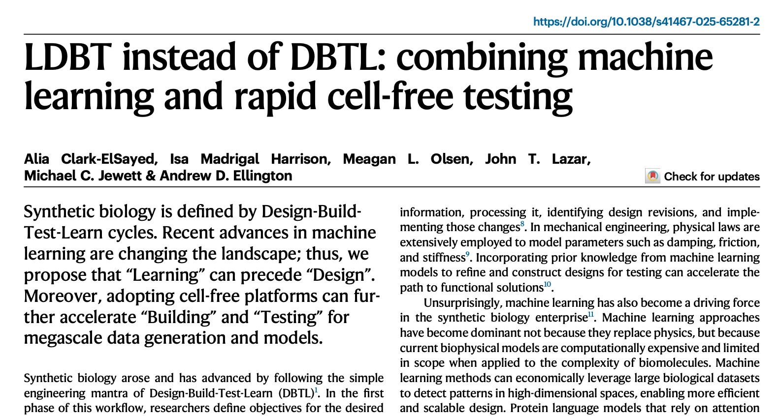 LDBT paper screenshot