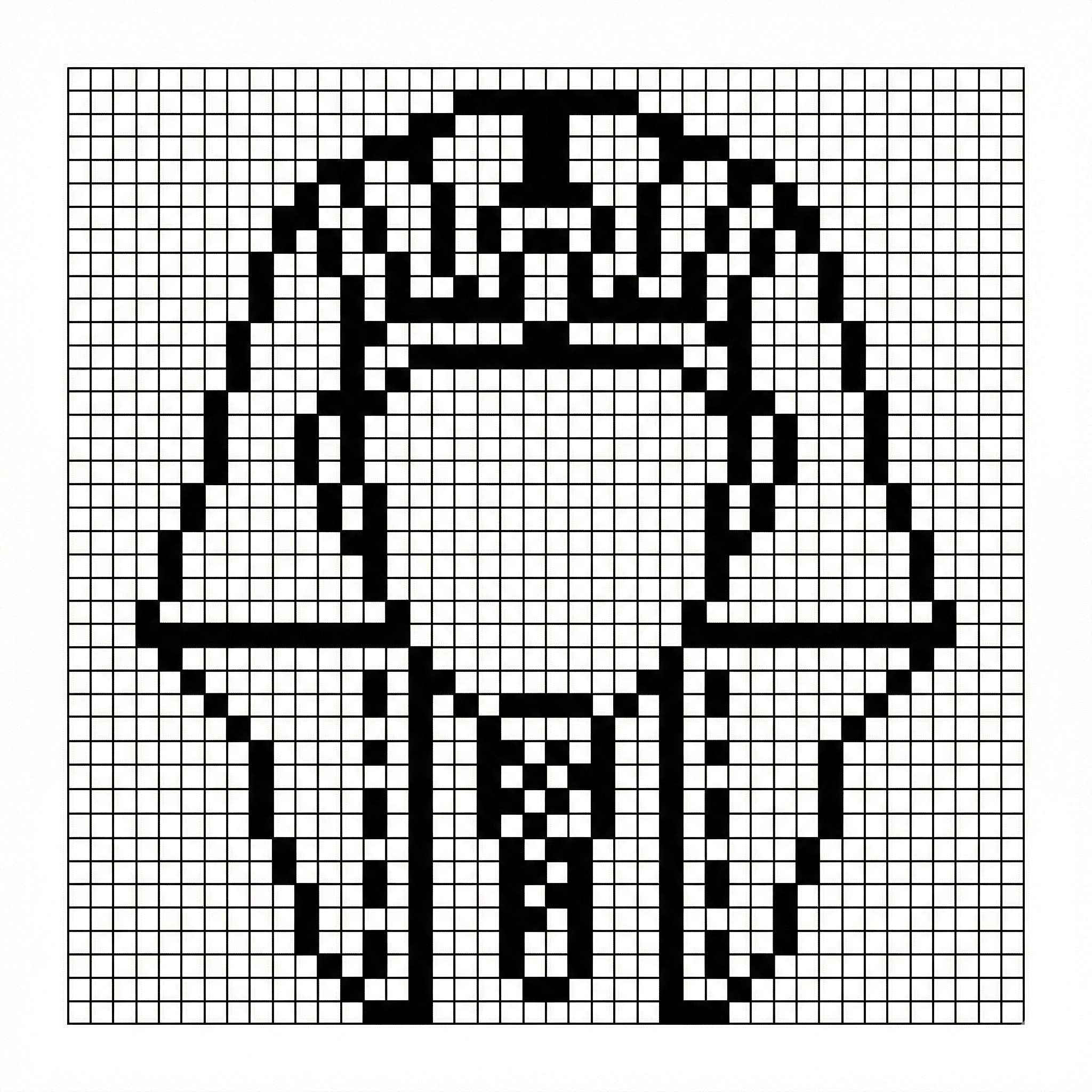 Ancient Egyptian Pharaoh Pixel