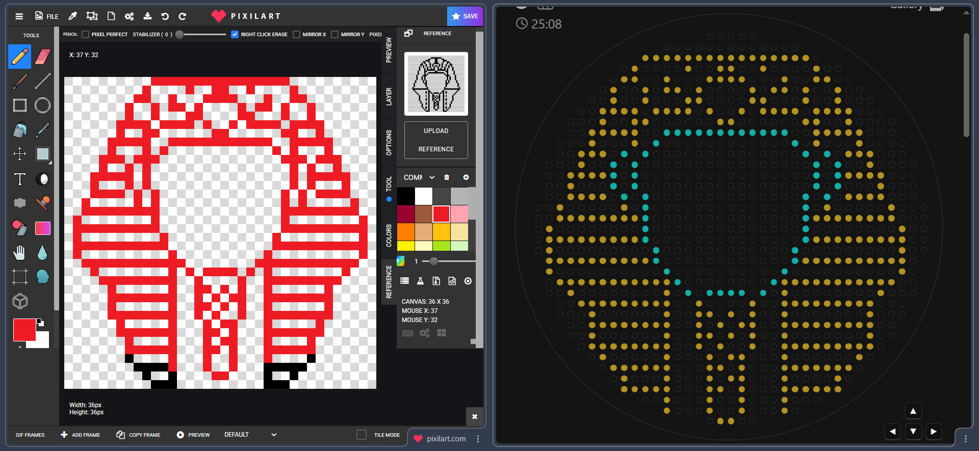 Ancient Egyptian Pharaoh Pixel Redraw On Ronan&rsquo;s GUI