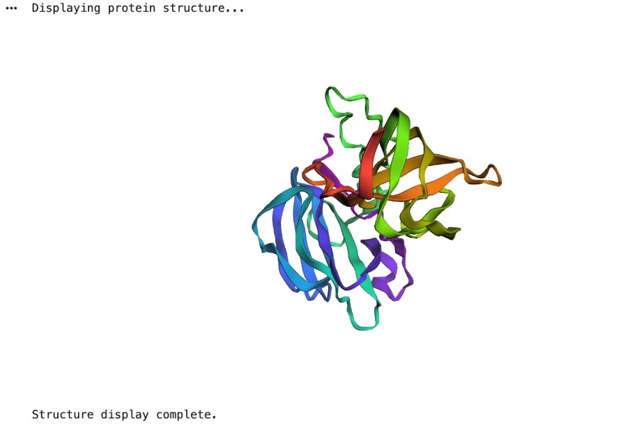 Figure C9. ESMFold prediction for ProteinMPNN-generated sequence