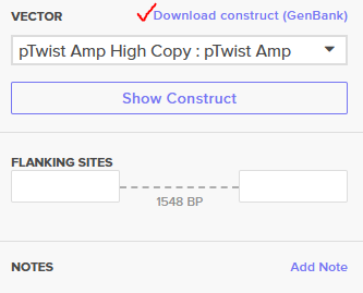 Download GenBank Sequence