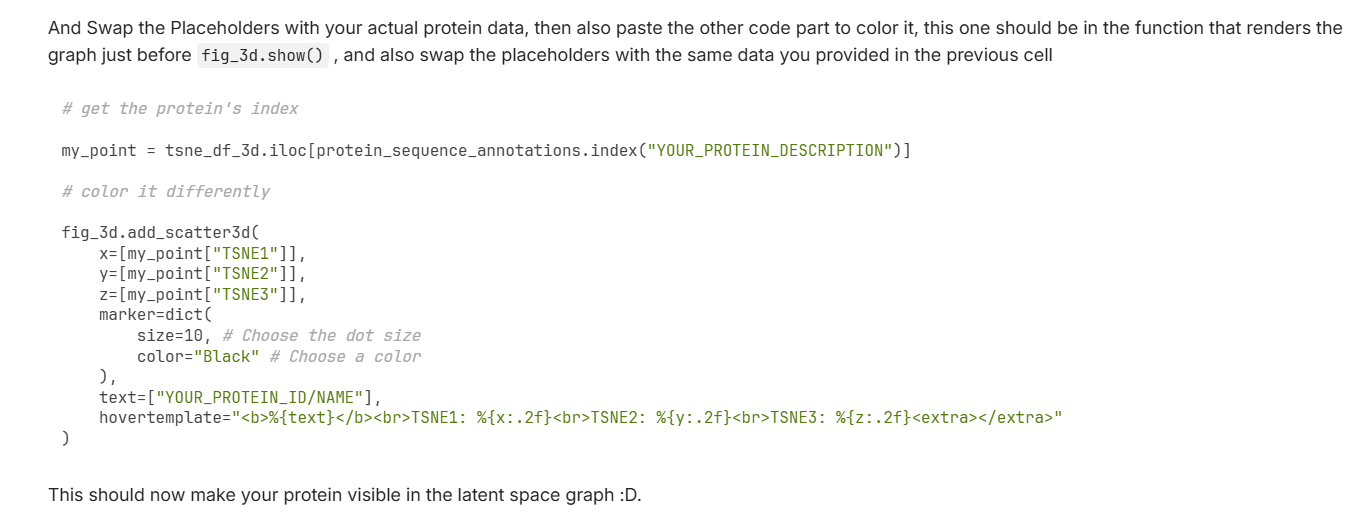 Custom Protein Visualization Step 2