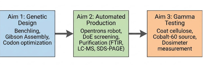 Flowchart of the three aims