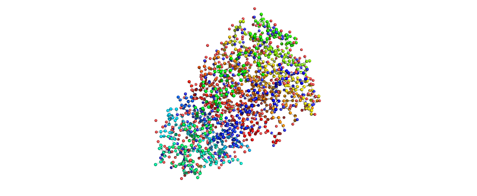 Ball-and-stick View of IBP_FLAFP