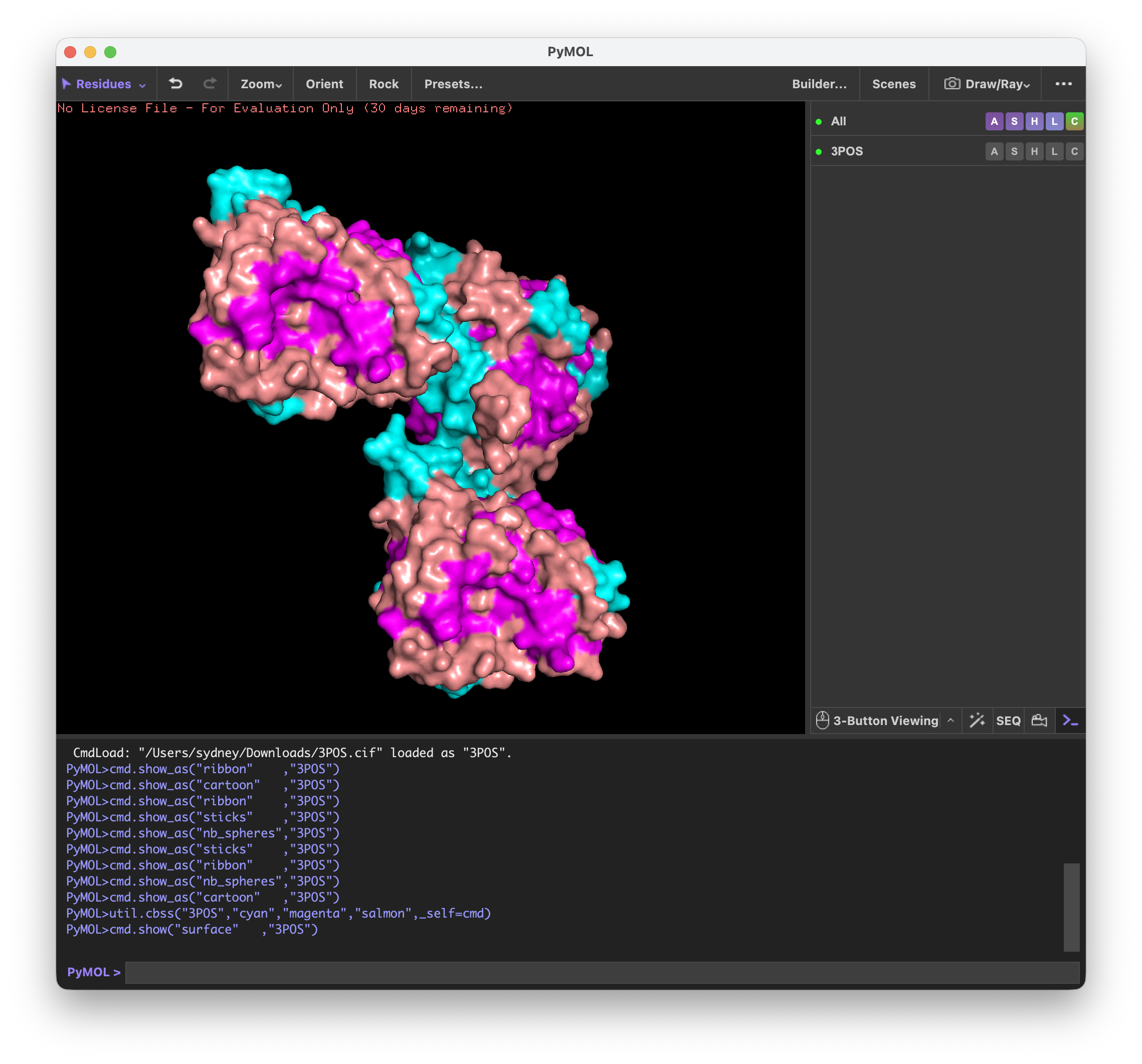 CALR Surface