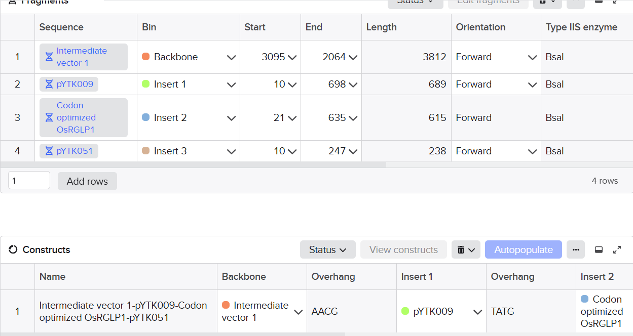 Benchling Vector Design