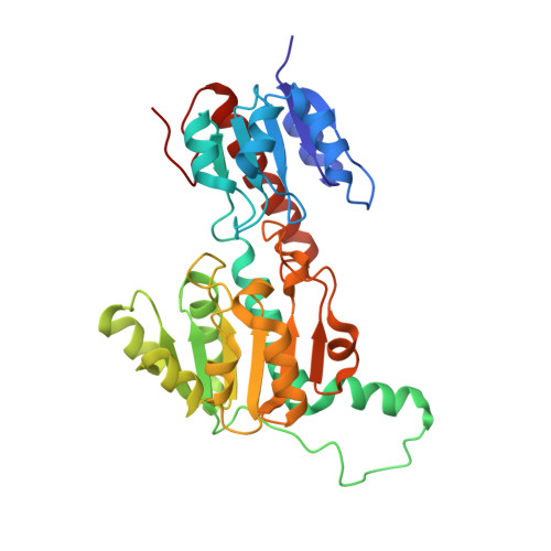 Crystal structure of ptxD homodimer (PDB: 4E5K)