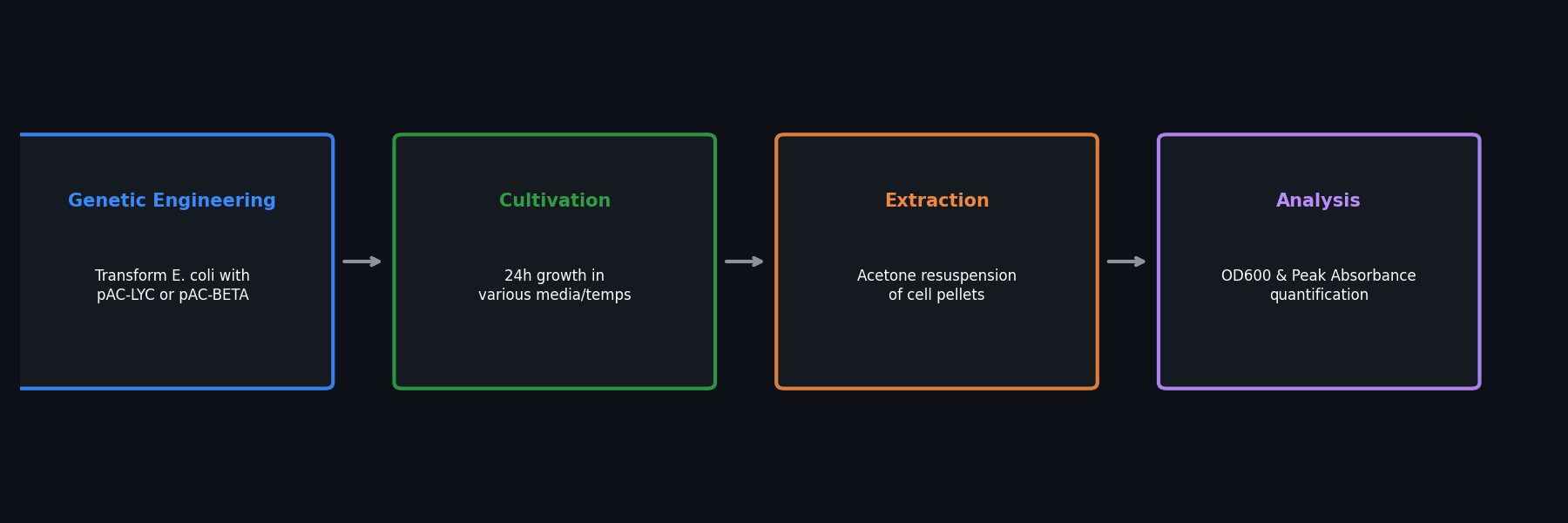 Bioproduction Process Overview