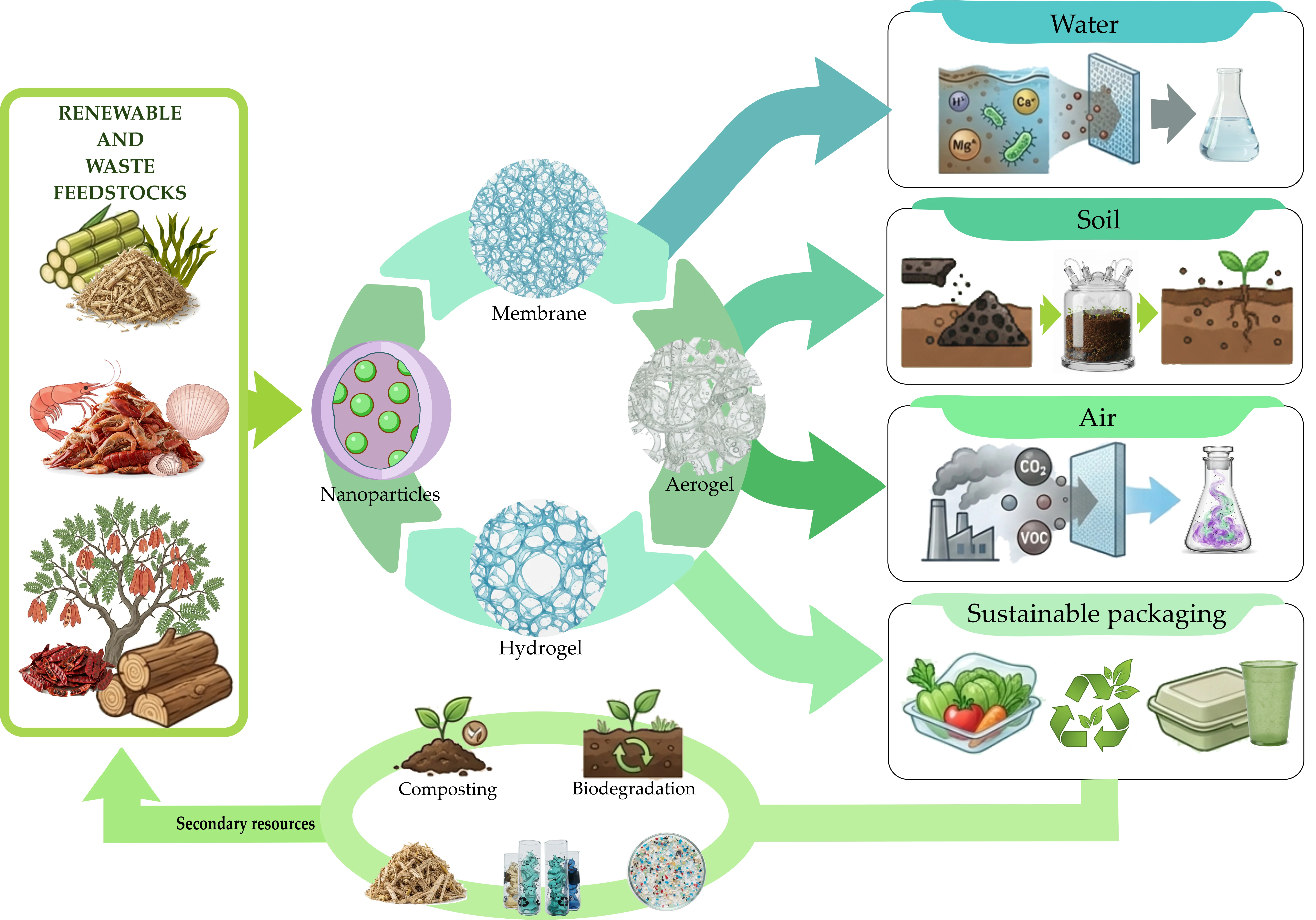 Sustainable biopolymers from natural resources