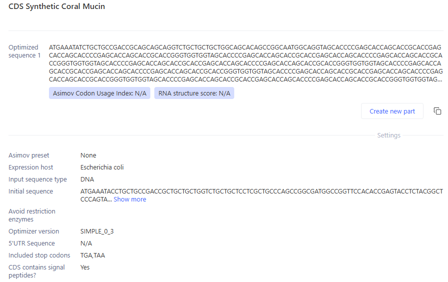 Codon Optimized